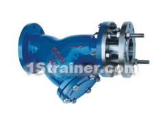 Y companding pull-rod strainers