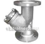 Flange-connection stainless steel Y strainer